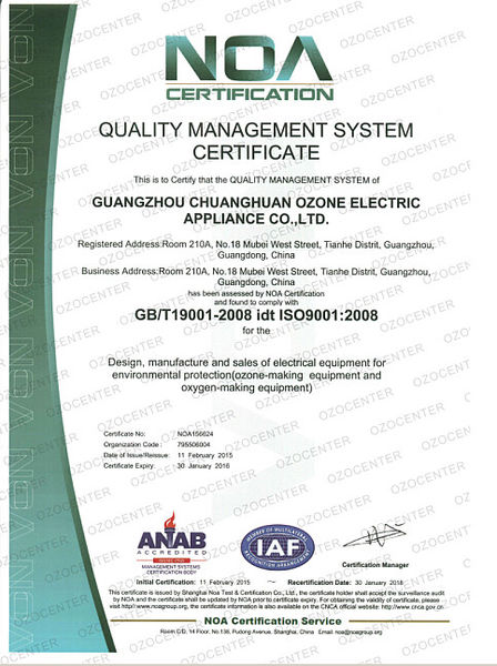 Porcellana Guangzhou OSUNSHINE Environmental Technology Co., Ltd Profilo Aziendale
